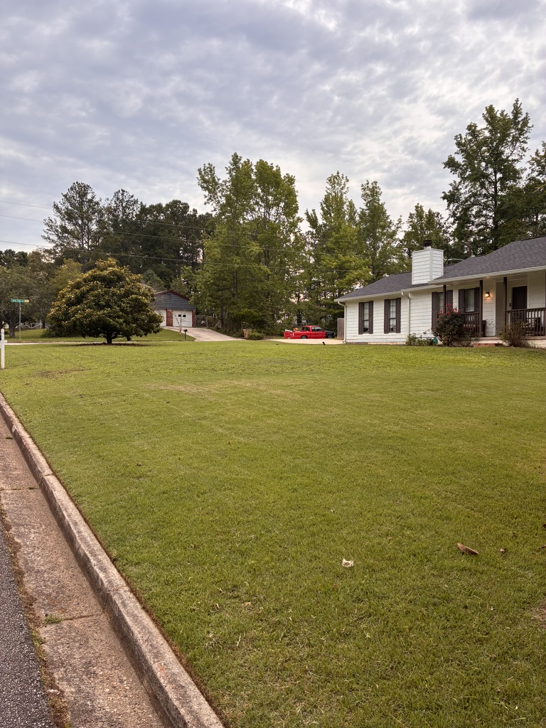 Front lawn refresh
