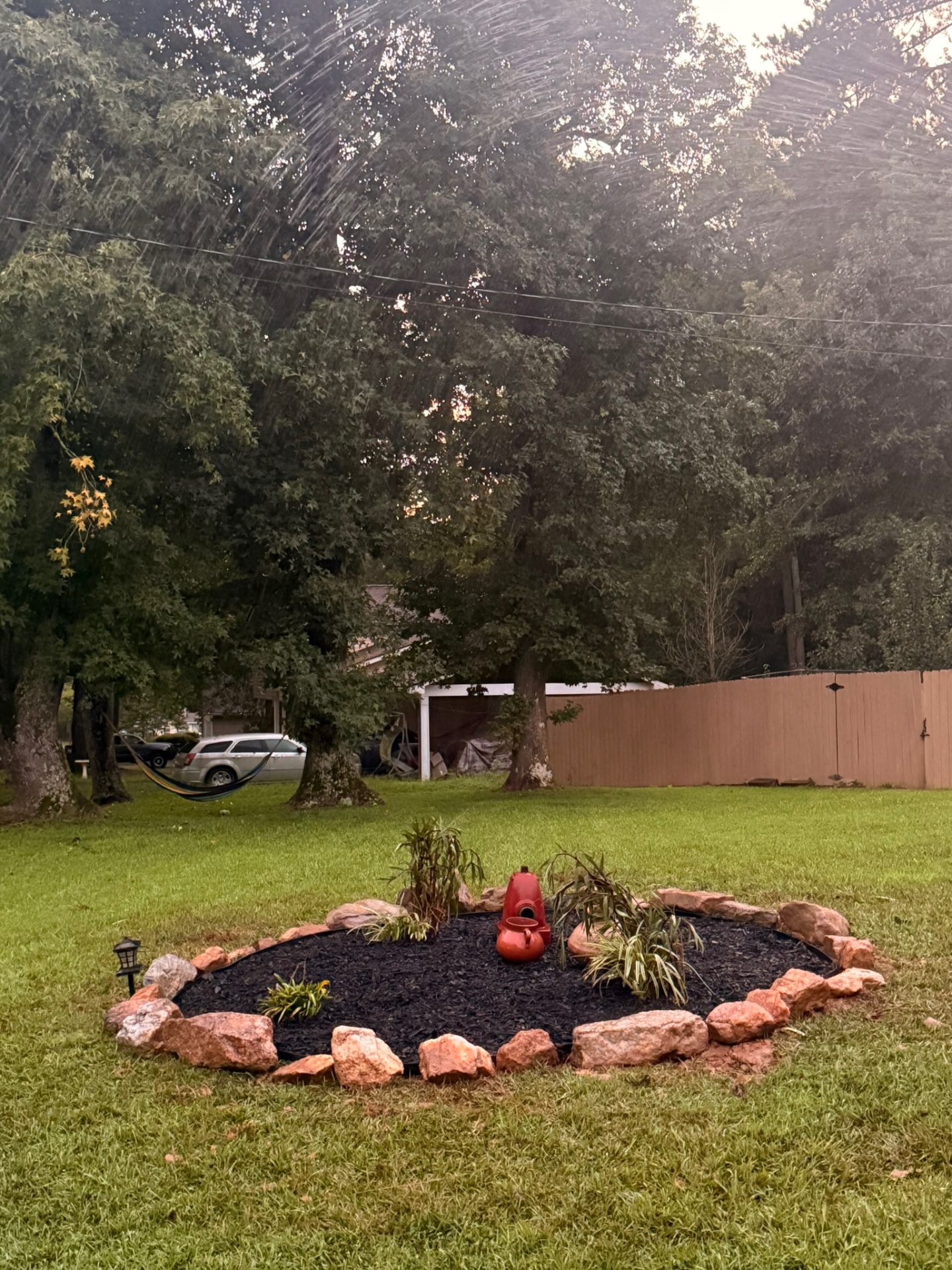 Garden bed makeover — after